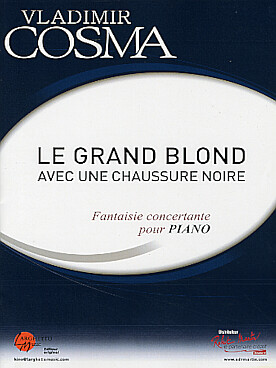 Illustration cosma grand blond avec chaussure noire