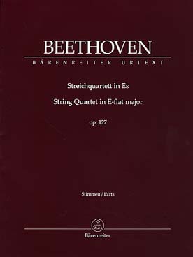 Illustration beethoven quatuor op. 127 en mi b maj