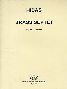 Illustration de Brass septet pour 3 trompettes, 1 cor, 2 trombones et 1 tuba (conducteur et parties)