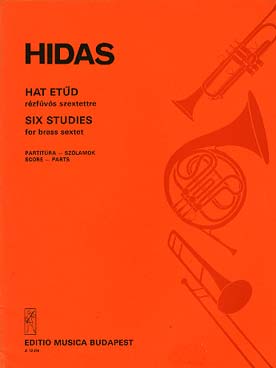 Illustration hidas six studies for brass sextet