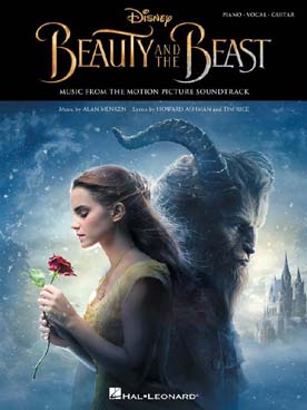 Illustration de BEAUTY AND THE BEAST (P/V/G) musique du film Disney