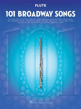 Illustration 101 broadway songs for flute