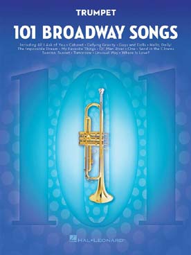 Illustration 101 broadway songs for trumpet