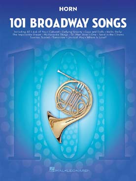 Illustration 101 broadway songs for horn