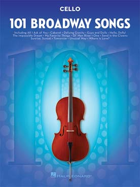 Illustration 101 broadway songs for cello