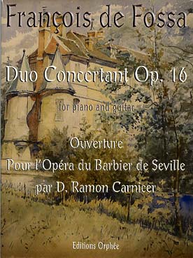 Illustration de Duo concertant, op. 16 Ouverture pour l'opéra du Barbier de Séville