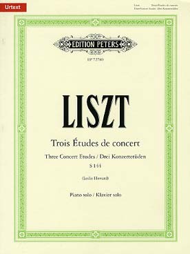 Illustration de 3 Études de concert : Il lamento, La leggierezza, Un sospiro