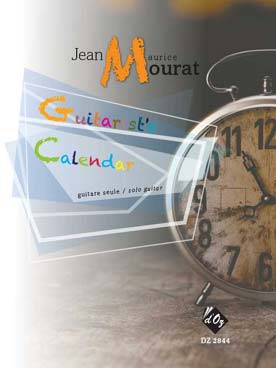 Illustration mourat guitarist's calendar