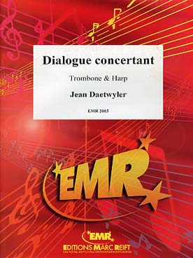 Illustration de Dialogue concertant pour trombone et harpe