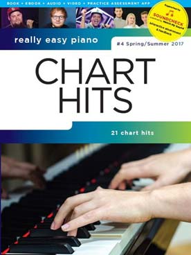 Illustration de REALLY EASY PIANO CHART HITS - #4 Spring/summer 2017