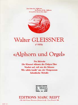 Illustration gleissner alphorn und orgel