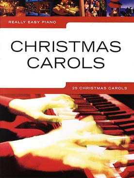 Illustration really easy piano christmas carols