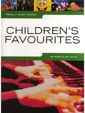 Illustration really easy piano children's favourites