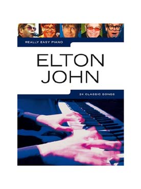 Illustration really easy piano elton john