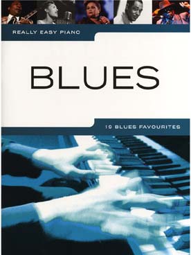 Illustration really easy piano blues