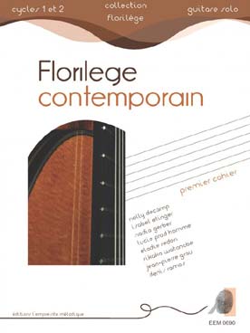 Illustration florilege contemporain 1er cahier