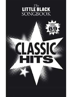 Illustration de The LITTLE BLACK SONGBOOK (paroles et accords) - Classic hits