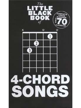 Illustration de The LITTLE BLACK BOOK (paroles et accords) - 4-Chord songs