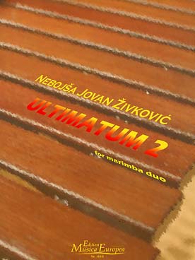 Illustration de Ultimatum 2 pour duo de marimbas
