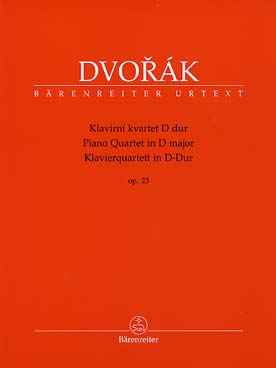 Illustration dvorak quatuor op. 23 en re maj