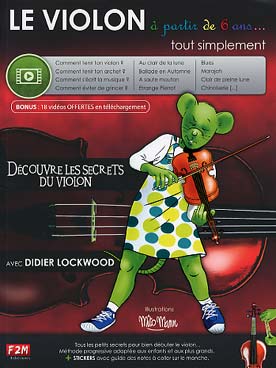 Illustration de Le Violon pour les 6/12 ans tout simplement, avec guide pour les parents et téléchargements