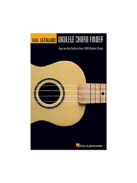Illustration de Hal Leonard ukulele method - Chord finder (A5 edition)