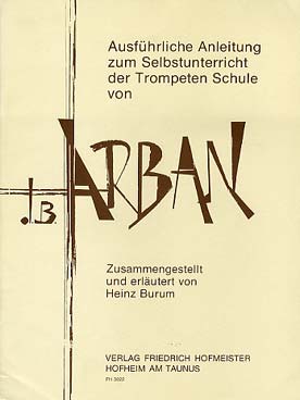 Illustration de Ausführliche Anleitung zum Selbstunterricht der Trompetenschule  - Guide détaillé (en allemand) de la  méthode Arban