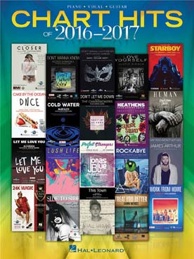 Illustration de CHART HITS OF 2016-2017 (P/V/G)