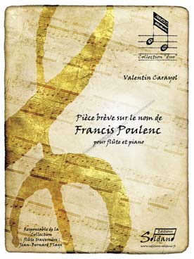 Illustration de Pièce brève sur le nom de Francis Poulenc