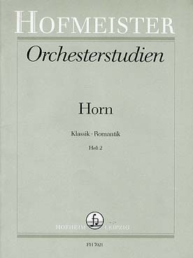 Illustration de ORCHESTERSTUDIEN - Vol. 2 : Klassik - Romantik