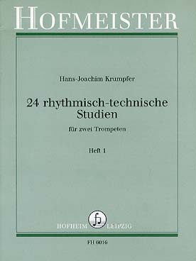 Illustration de 24 Études rythmiques et techniques - Vol. 1