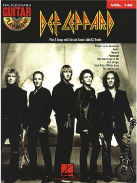 Illustration de GUITAR PLAY ALONG - Vol.145 : Def Leppard