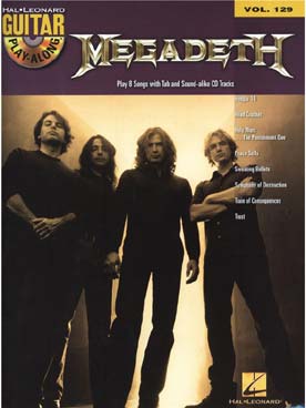 Illustration de GUITAR PLAY ALONG - Vol.129 : Megadeth