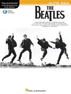 Illustration de INSTRUMENTAL PLAY ALONG saxophone alto - The Beatles