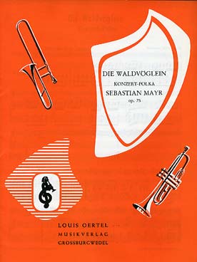 Illustration de Die Waldvöglein op. 75    