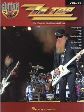 Illustration de GUITAR PLAY ALONG - Vol.  99 : ZZ Top