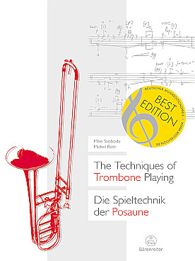 Illustration de The TECHNIQUES OF TROMBONE PLAYING (texte allemand et anglais)