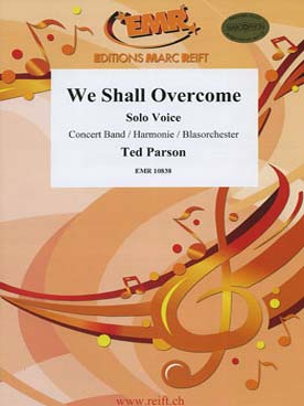 Illustration de WE SHALL OVERCOME pour voix solo et harmonie