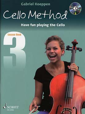 Illustration de Cello method, have fun playing the cello - Lesson book 3