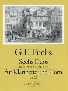 Illustration de 6 Duos op. 32 consisting of 24 pieces for clarinet and horn