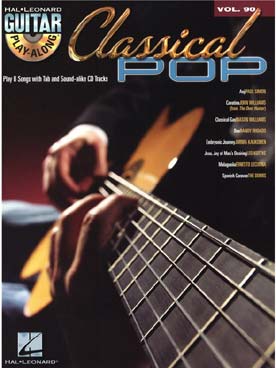 Illustration de GUITAR PLAY ALONG - Vol.  90 : Classical pop