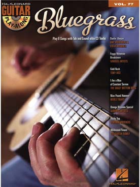 Illustration guitar play along vol. 77 : bluegrass