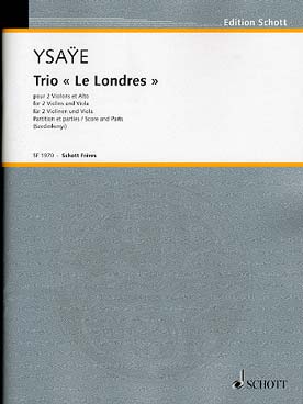 Illustration ysaye trio "le londres"