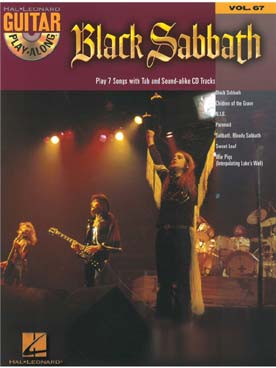 Illustration de GUITAR PLAY ALONG - Vol.  67 : Black Sabbath