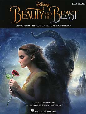 Illustration de BEAUTY AND THE BEAST musique du film Disney (La Belle et la bête) - Easy piano