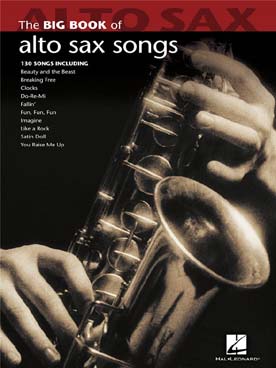 Illustration big book of alto sax songs (the)