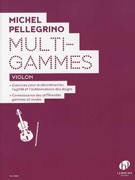 Illustration de Multi-gammes : exercices pour la décontraction, l'agilité, l'indépendance des doigts - connaissance des différentes gammes et modes