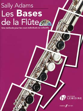 Illustration adams les bases de la flute