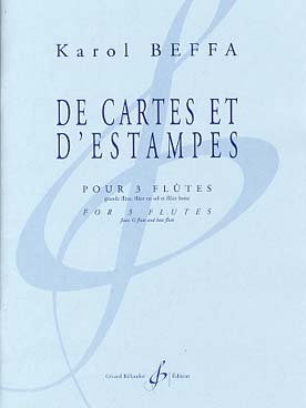 Illustration beffa de cartes et d'estampes