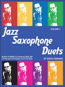 Illustration fishman jazz saxophone duets vol. 2